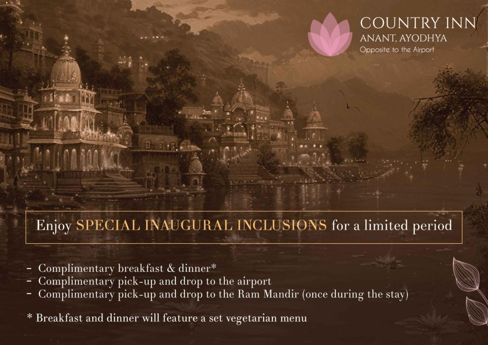 Country Inn Ayodhya - Opposite Airport Exterior photo